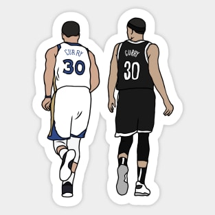 Steph and Seth Curry Sticker